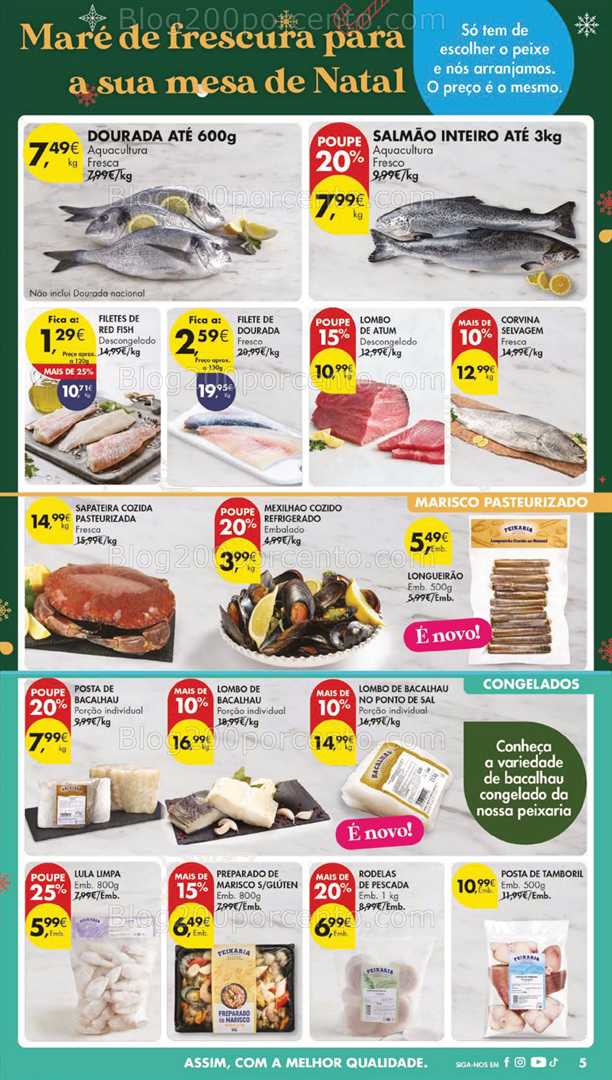 Antevisão Folheto PINGO DOCE Promoções de 9 a 15 dezembro - Edição Digital