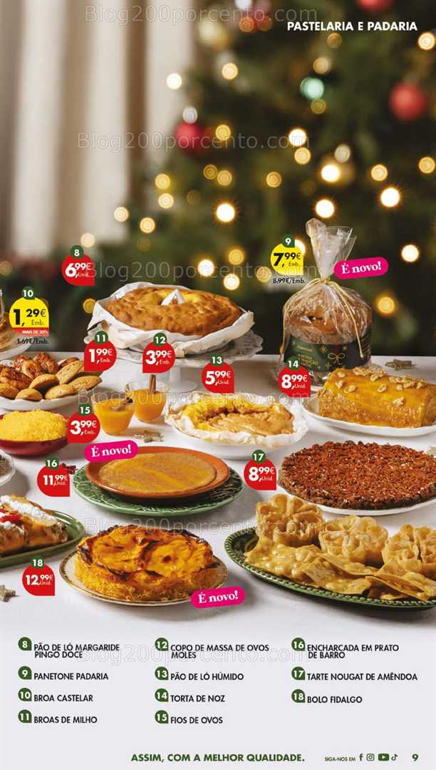 Antevisão Folheto PINGO DOCE Promoções de 9 a 15 dezembro - Edição Digital