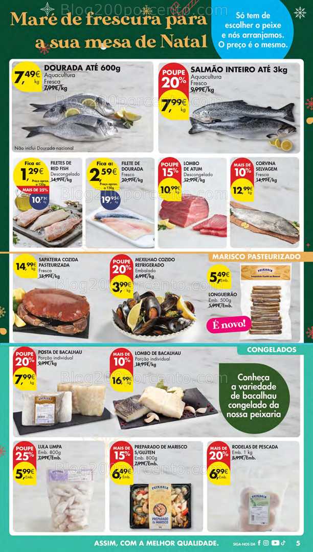 Antevisão Folheto PINGO DOCE Lojas Pequenas Promoções de 9 a 15 dezembro