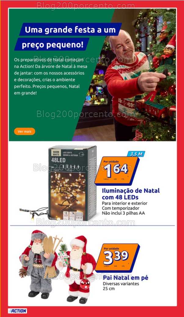 Antevisão Folheto ACTION Promoções de 10 a 16 dezembro