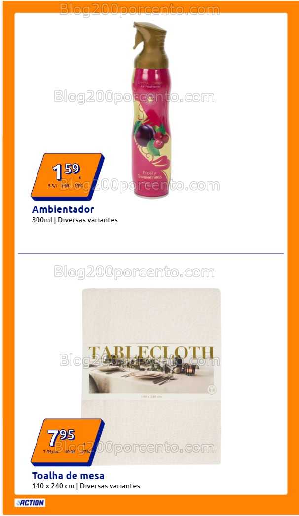 Antevisão Folheto ACTION Promoções de 10 a 16 dezembro