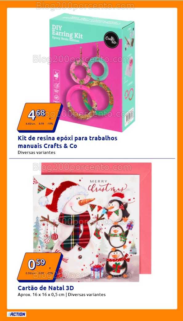 Antevisão Folheto ACTION Promoções de 10 a 16 dezembro
