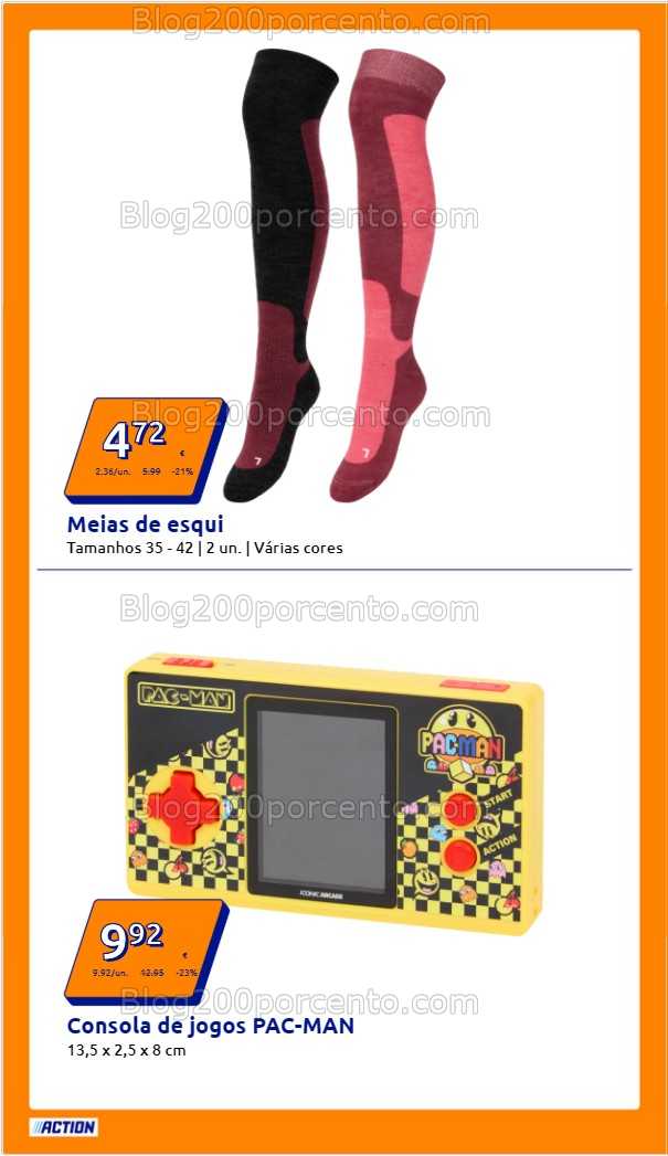 Antevisão Folheto ACTION Promoções de 3 a 9 dezembro