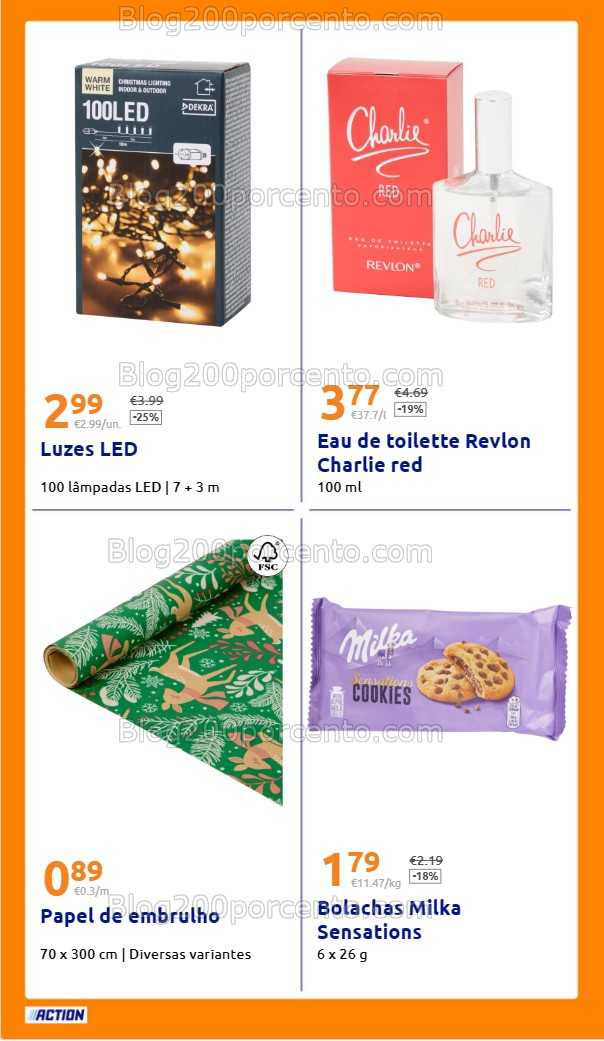 Antevisão Folheto ACTION Promoções de 3 a 9 dezembro