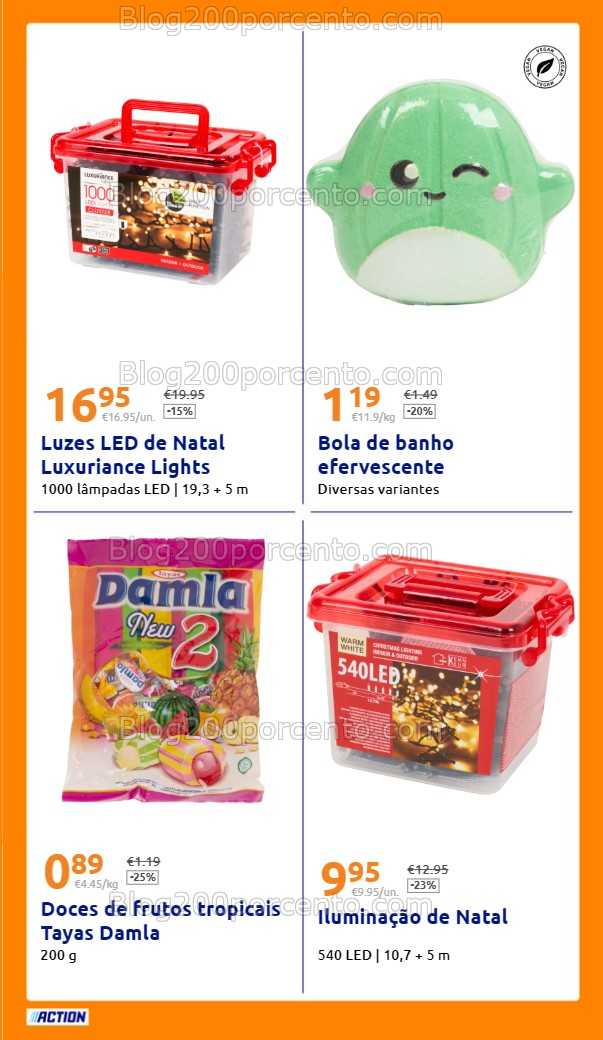 Antevisão Folheto ACTION Promoções de 3 a 9 dezembro