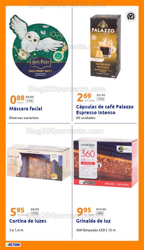 Antevisão Folheto ACTION Promoções de 3 a 9 dezembro