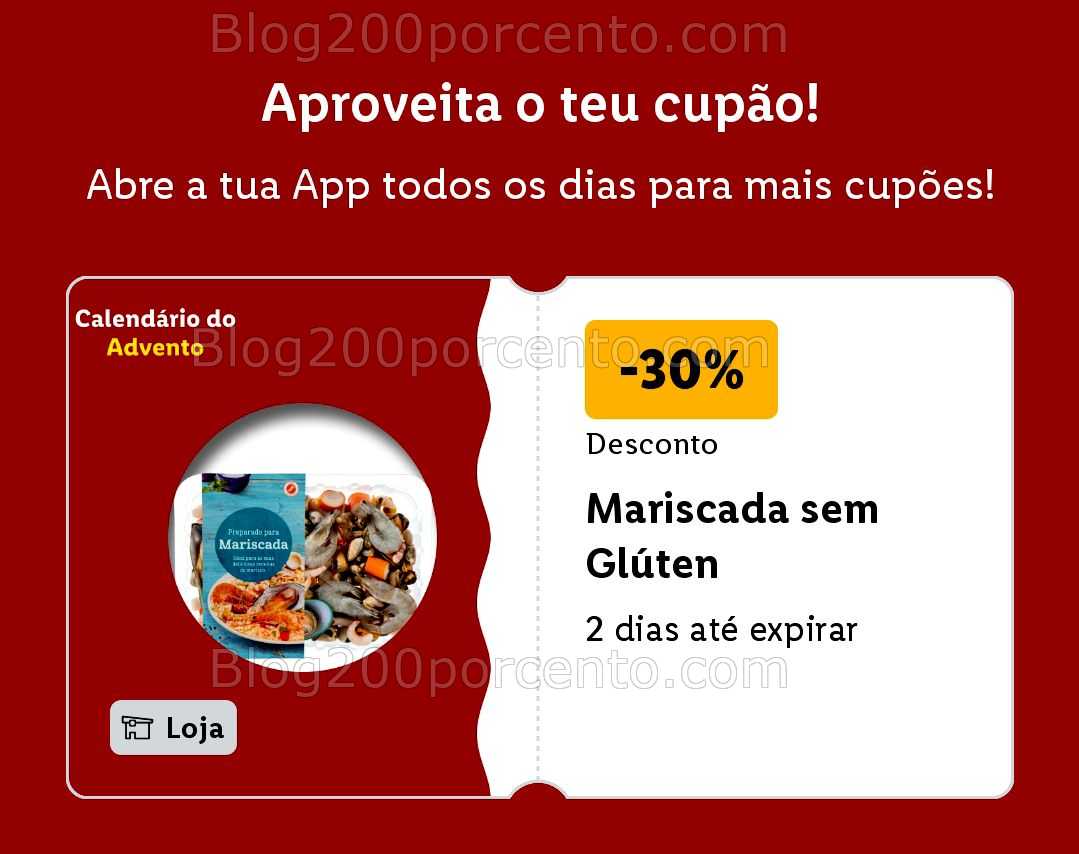 ALERTA - Calendário do Advento LIDL Conheça os descontos - 1 dezembro!