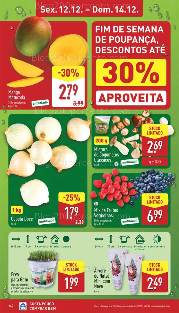 Antevisão Folheto ALDI Promoções de 8 a 14 dezembro