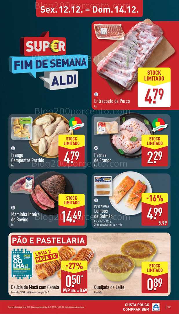 Antevisão Folheto ALDI Promoções de 8 a 14 dezembro