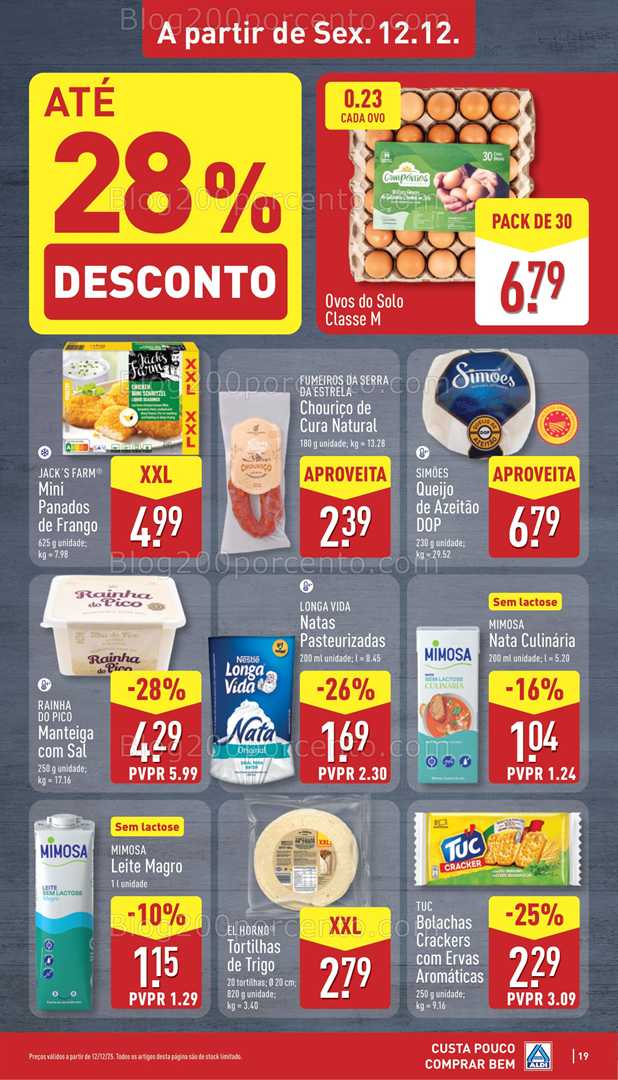 Antevisão Folheto ALDI Promoções de 8 a 14 dezembro