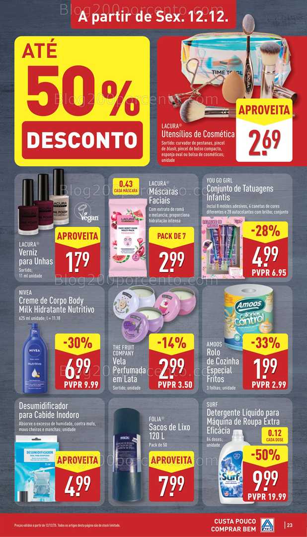 Antevisão Folheto ALDI Promoções de 8 a 14 dezembro