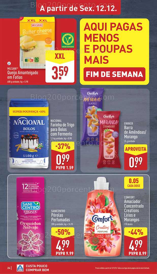 Antevisão Folheto ALDI Promoções de 8 a 14 dezembro