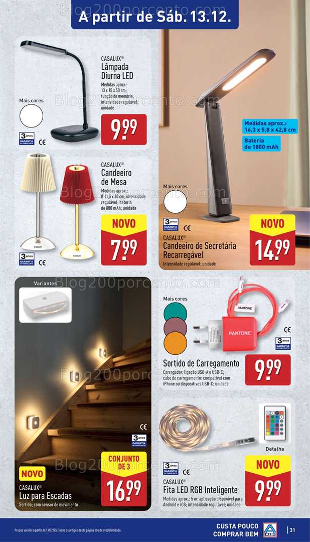 Antevisão Folheto ALDI Promoções de 8 a 14 dezembro