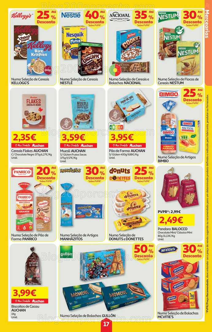Antevisão Folheto AUCHAN Super Poupança Promoções de 11 a 17 dezembro