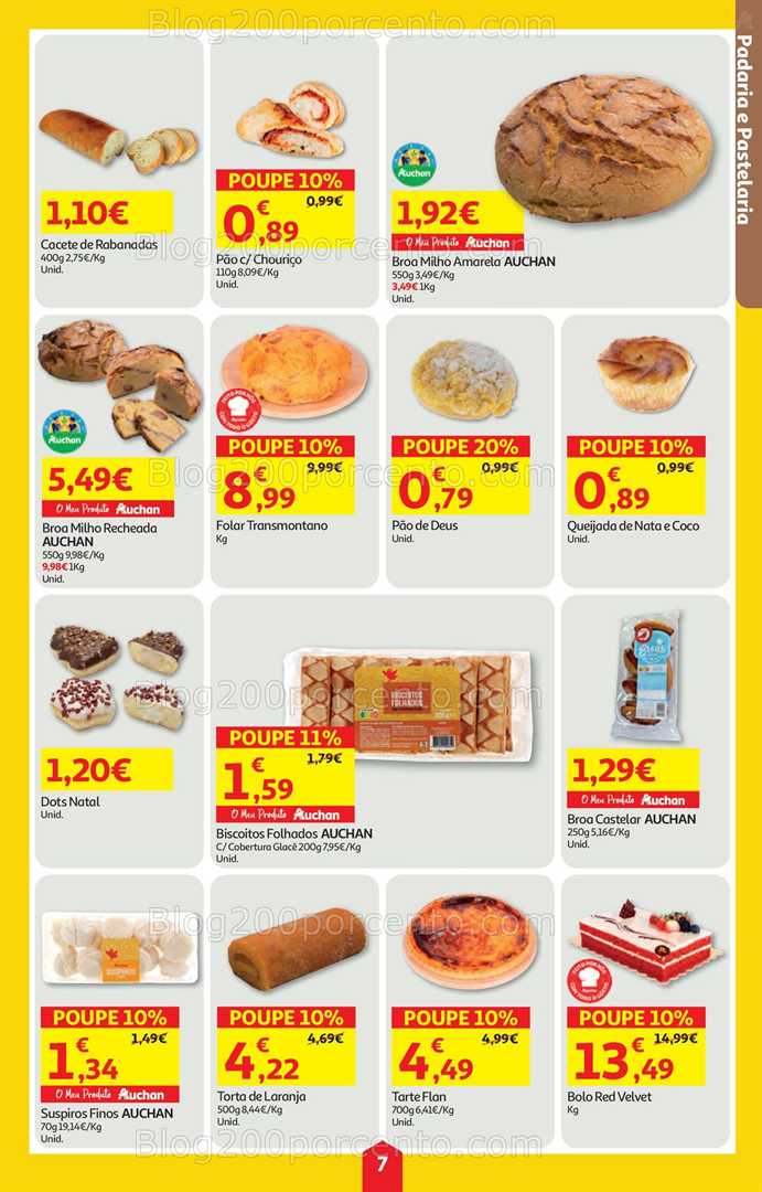 Antevisão Folheto AUCHAN Super Poupança Promoções de 11 a 17 dezembro