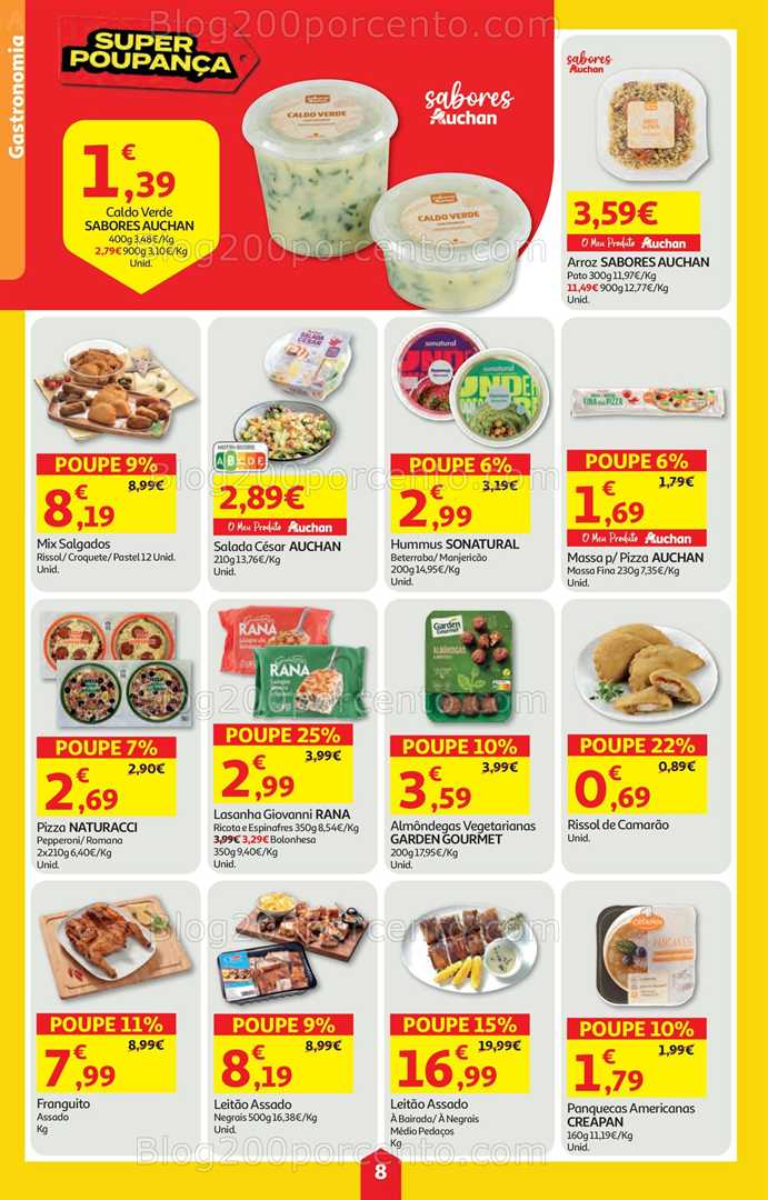 Antevisão Folheto AUCHAN Super Poupança Promoções de 11 a 17 dezembro