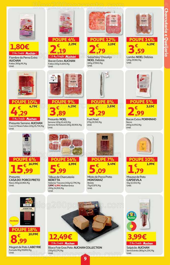 Antevisão Folheto AUCHAN Super Poupança Promoções de 11 a 17 dezembro