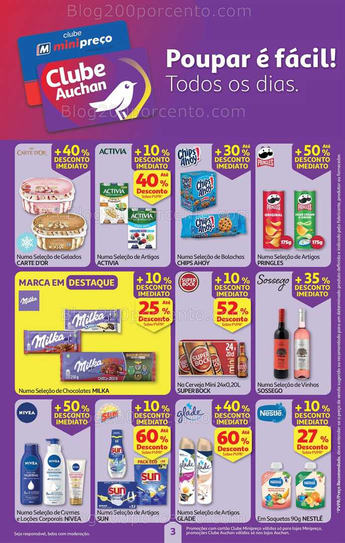 Antevisão Folheto MINIPREÇO - AUCHAN Promoções de 11 a 17 dezembro