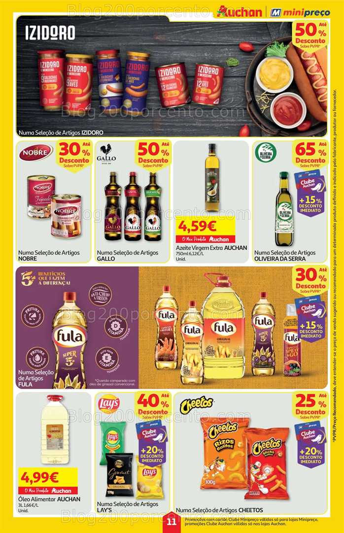 Antevisão Folheto AUCHAN - MINIPREÇO Promoções de 4 a 10 dezembro
