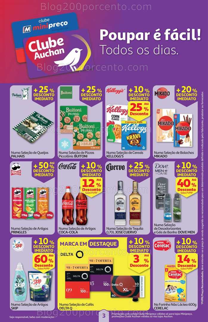 Antevisão Folheto AUCHAN - MINIPREÇO Promoções de 4 a 10 dezembro