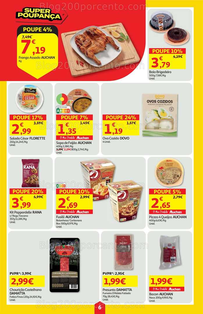 Antevisão Folheto AUCHAN - MINIPREÇO Promoções de 4 a 10 dezembro