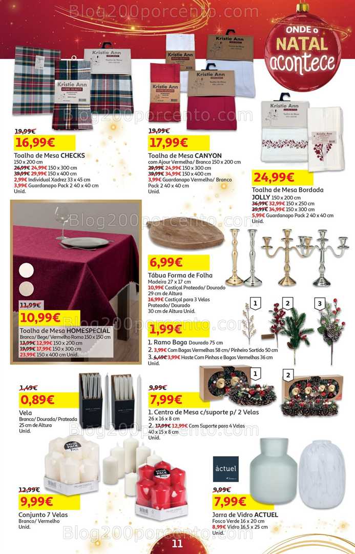 Antevisão Folheto AUCHAN Natal Promoções de 5 a 24 dezembro