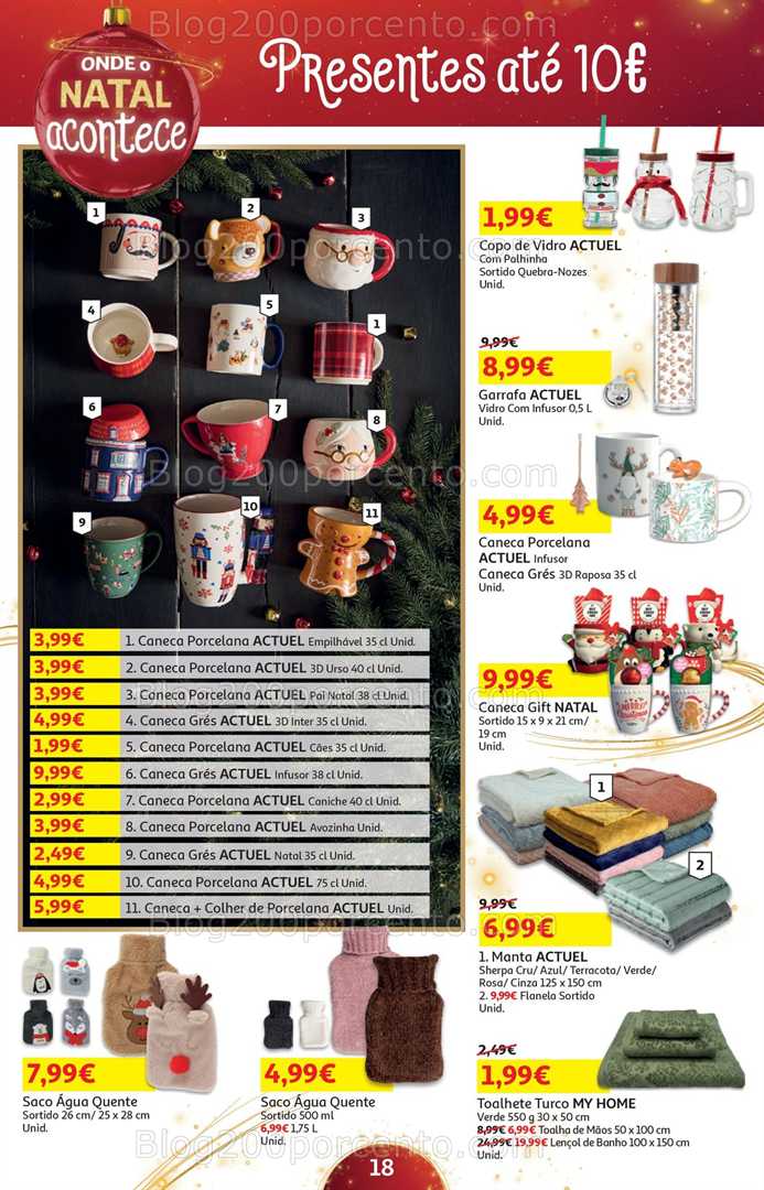 Antevisão Folheto AUCHAN Natal Promoções de 5 a 24 dezembro