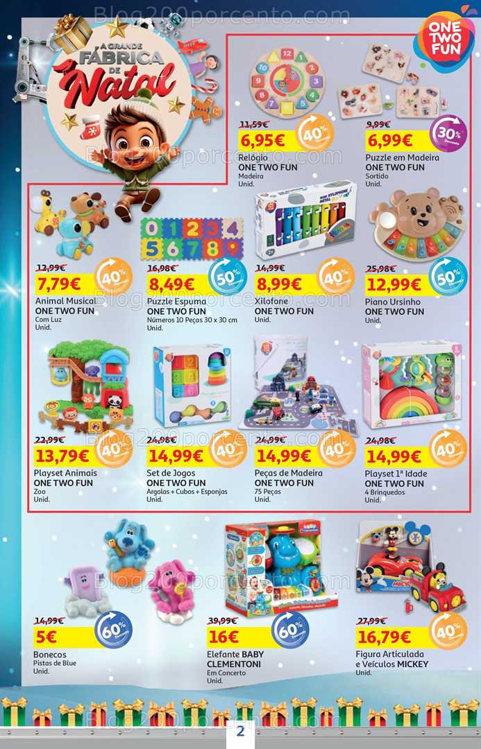 Antevisão Folheto AUCHAN Natal Promoções de 5 a 24 dezembro