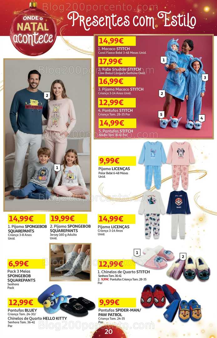 Antevisão Folheto AUCHAN Natal Promoções de 5 a 24 dezembro