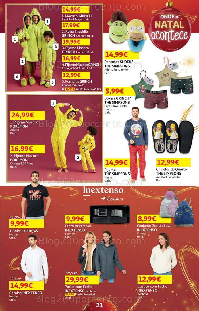 Antevisão Folheto AUCHAN Natal Promoções de 5 a 24 dezembro