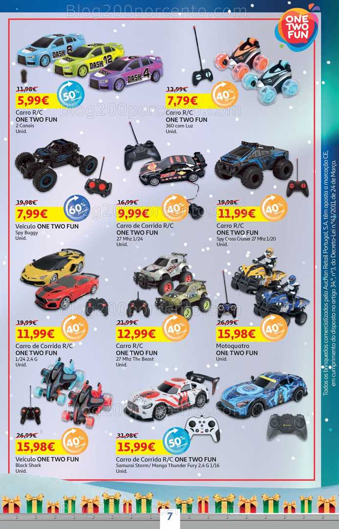 Antevisão Folheto AUCHAN Natal Promoções de 5 a 24 dezembro