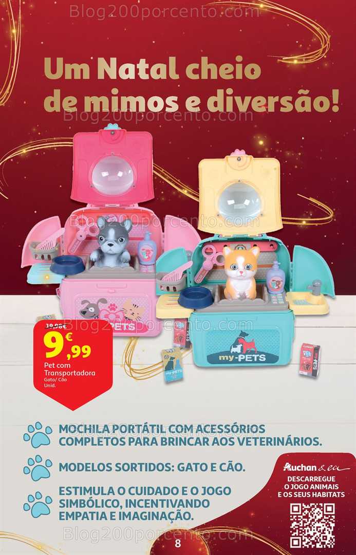 Antevisão Folheto AUCHAN Natal Promoções de 5 a 24 dezembro