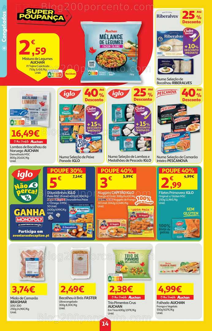 Antevisão Folheto AUCHAN Super Promoções Promoções de 4 a 10 dezembro