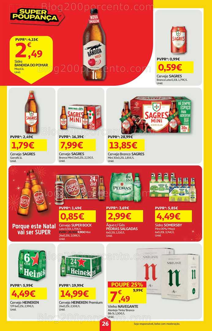 Antevisão Folheto AUCHAN Super Promoções Promoções de 4 a 10 dezembro