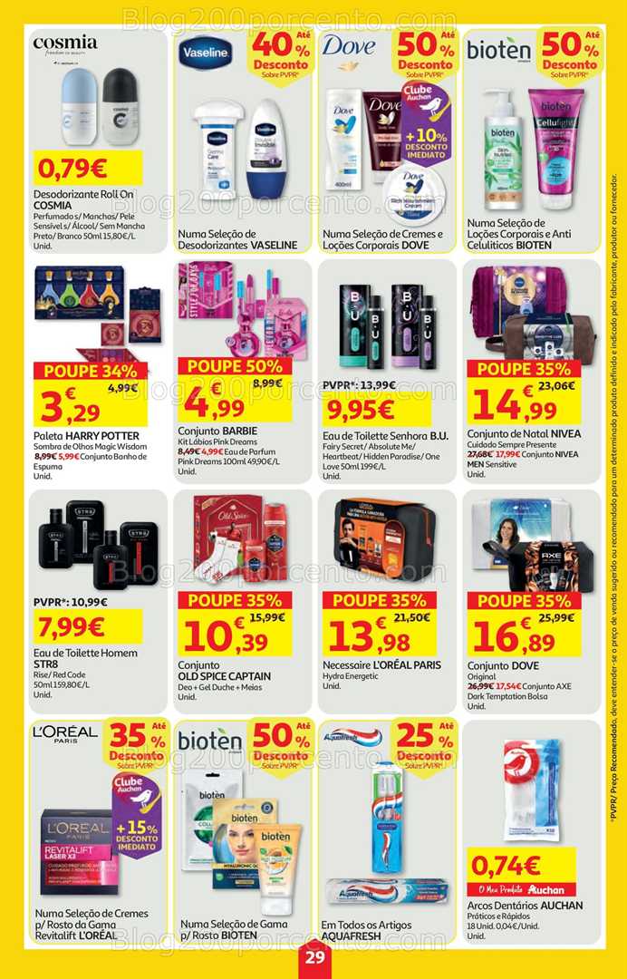 Antevisão Folheto AUCHAN Super Promoções Promoções de 4 a 10 dezembro