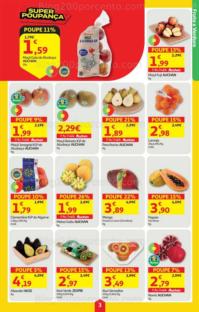 Antevisão Folheto AUCHAN Super Promoções Promoções de 4 a 10 dezembro