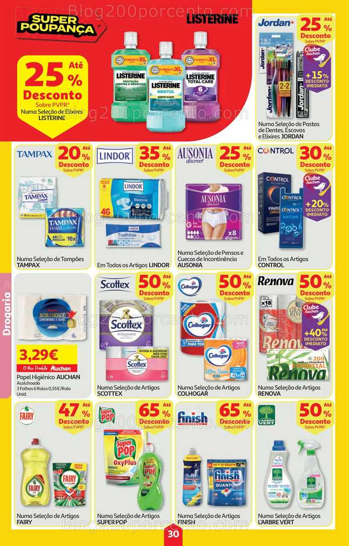 Antevisão Folheto AUCHAN Super Promoções Promoções de 4 a 10 dezembro