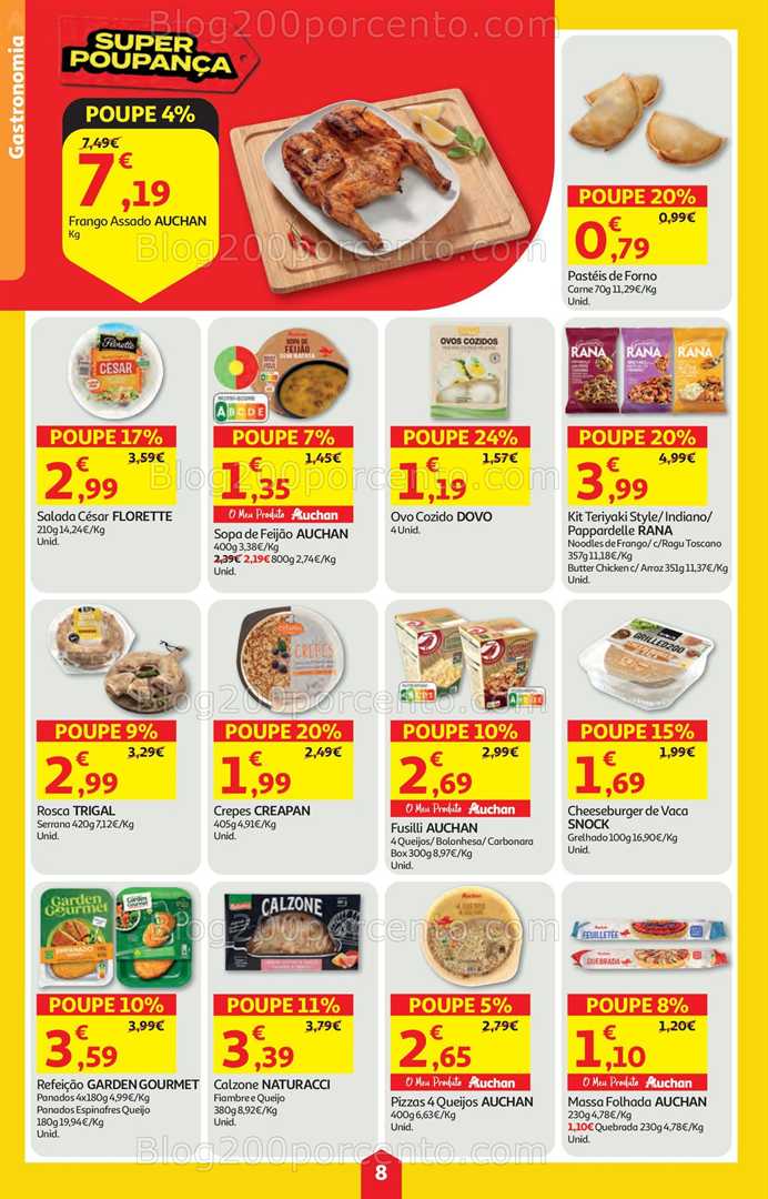 Antevisão Folheto AUCHAN Super Promoções Promoções de 4 a 10 dezembro