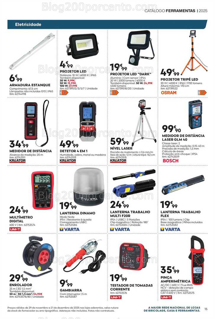 Antevisão Folheto BRICOMARCHÉ Aquecimento Promoções de 29 novembro a 21 dezembro