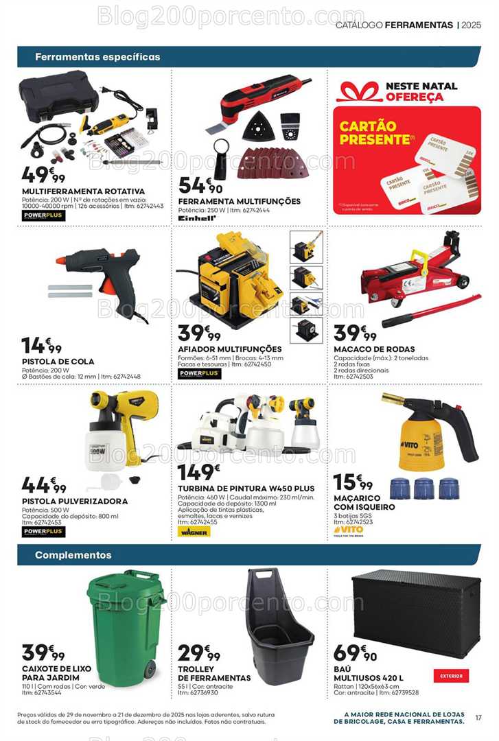 Antevisão Folheto BRICOMARCHÉ Aquecimento Promoções de 29 novembro a 21 dezembro