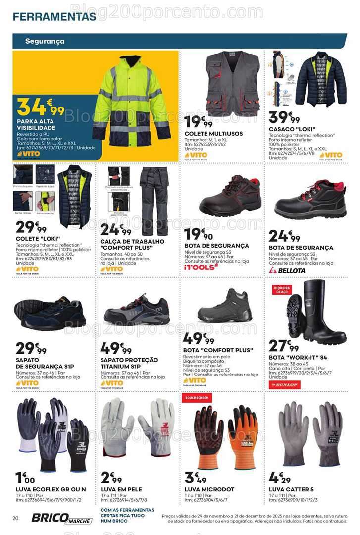 Antevisão Folheto BRICOMARCHÉ Aquecimento Promoções de 29 novembro a 21 dezembro