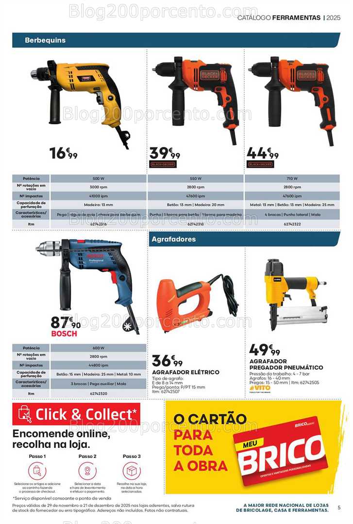 Antevisão Folheto BRICOMARCHÉ Aquecimento Promoções de 29 novembro a 21 dezembro