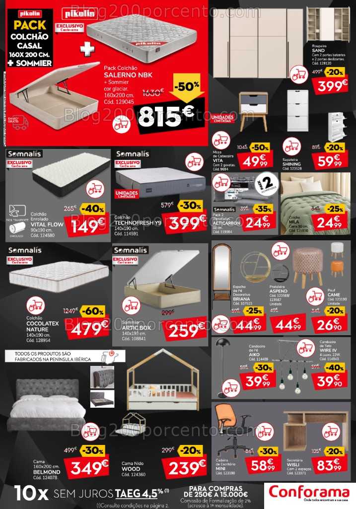 Antevisão Folheto CONFORAMA Promoções de 28 novembro a 3 dezembro