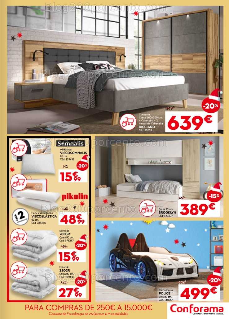 Antevisão Folheto CONFORAMA Natal Promoções Promoções de 4 a 31 dezembro