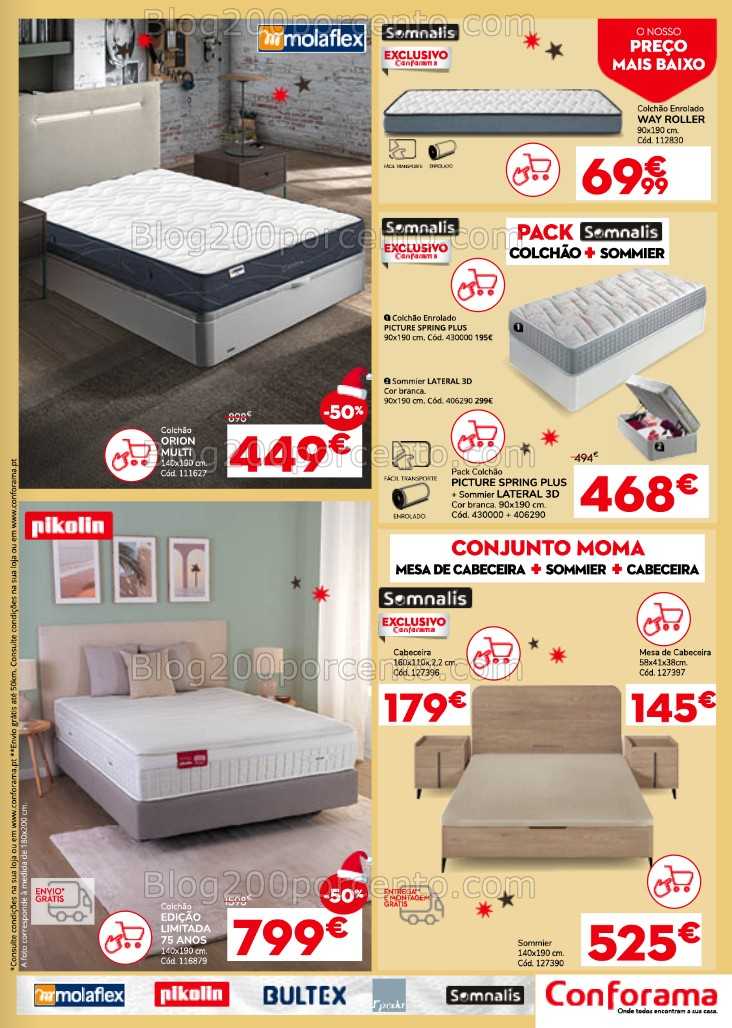 Antevisão Folheto CONFORAMA Natal Promoções Promoções de 4 a 31 dezembro