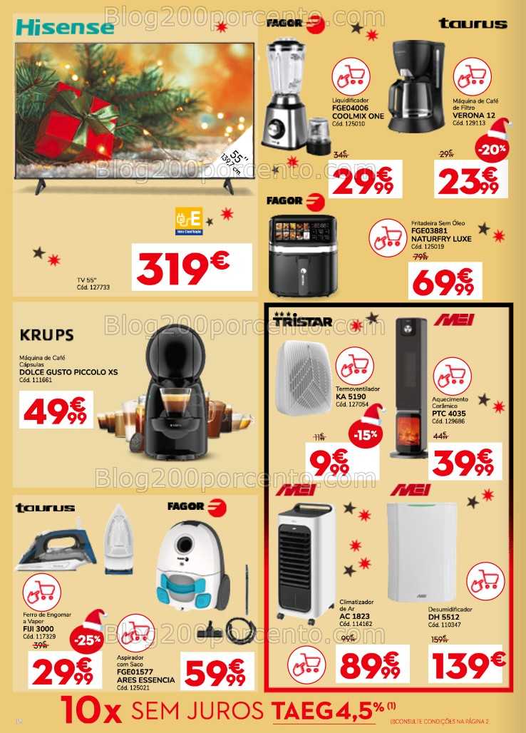 Antevisão Folheto CONFORAMA Natal Promoções Promoções de 4 a 31 dezembro