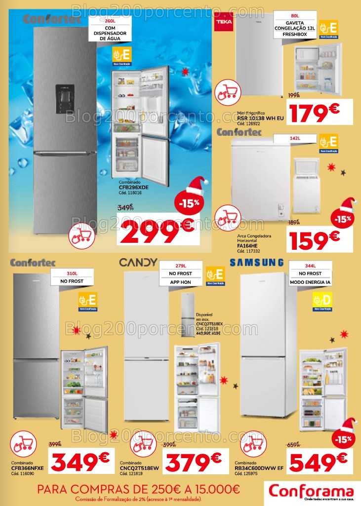 Antevisão Folheto CONFORAMA Natal Promoções Promoções de 4 a 31 dezembro