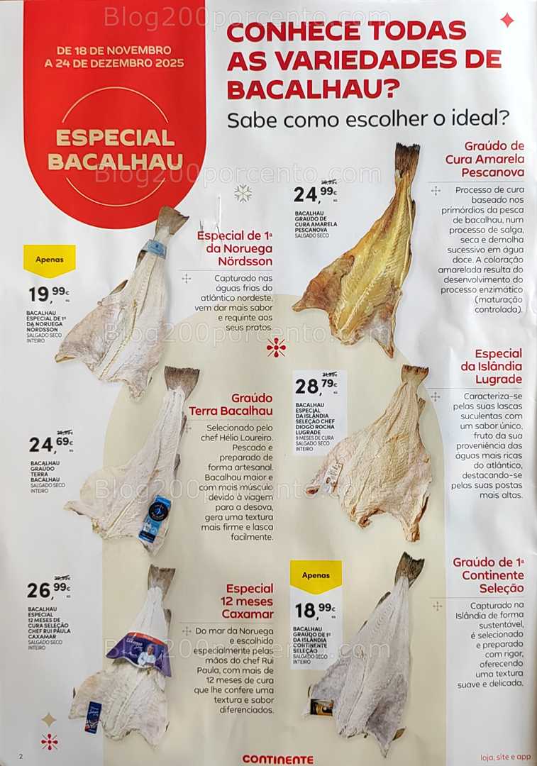 Antevisão Folheto CONTINENTE Promoções de 2 a 8 dezembro