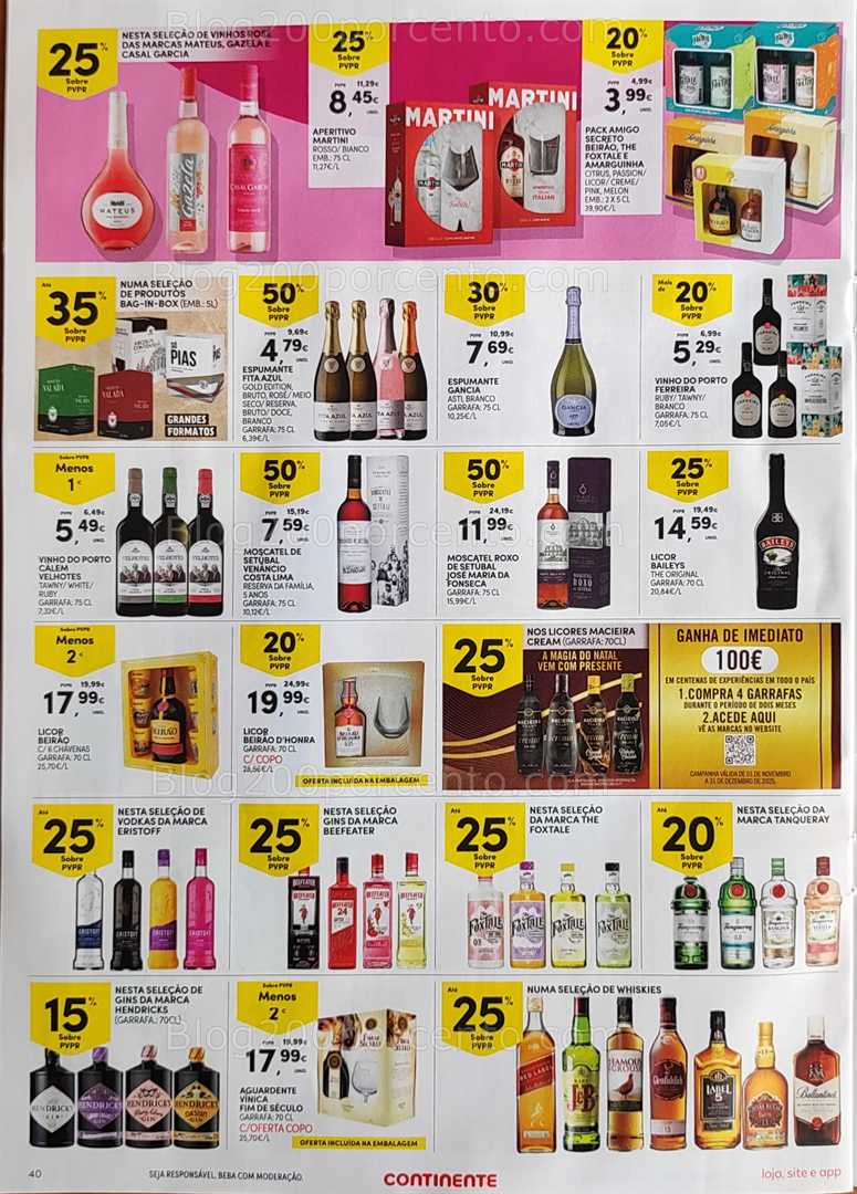 Antevisão Folheto CONTINENTE Promoções de 2 a 8 dezembro