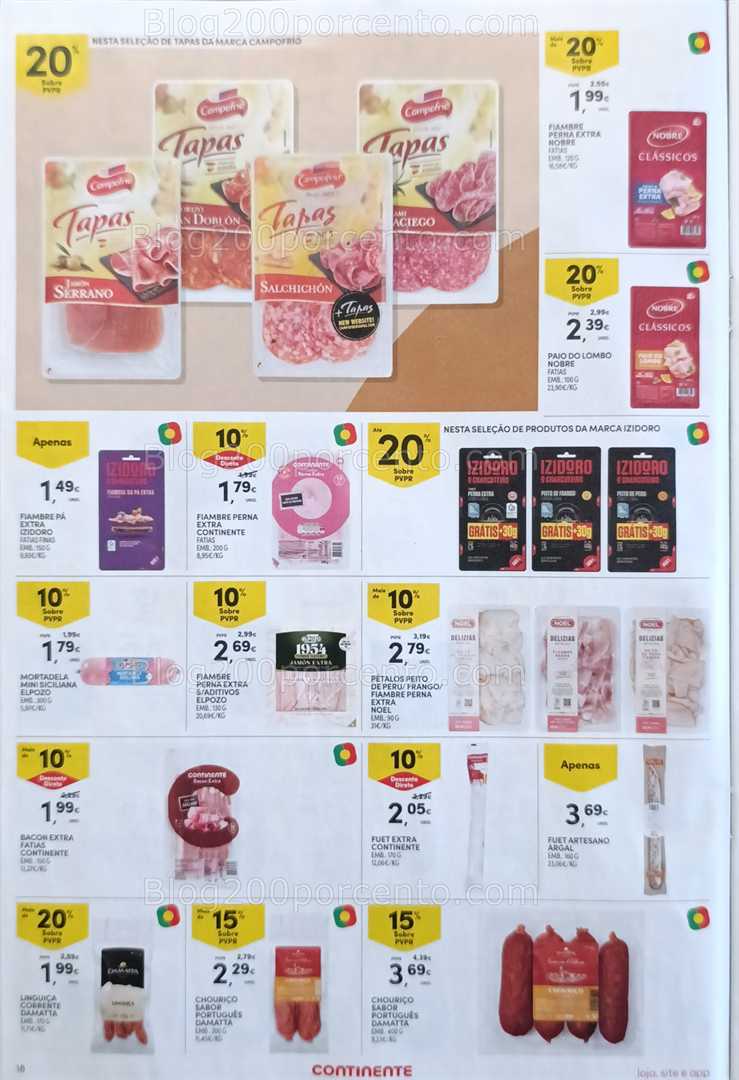Antevisão Folheto CONTINENTE Promoções de 9 a 15 dezembro